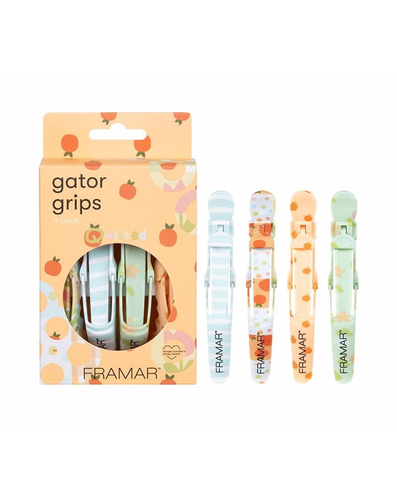 Framar Pinzas Quilted Gator Grips Pack de 4und