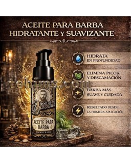 Qmen Aceite Hidratante para Barba Amaderado 50ml