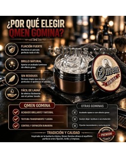 Qmen Gel Fijador para Cabello 250 ml