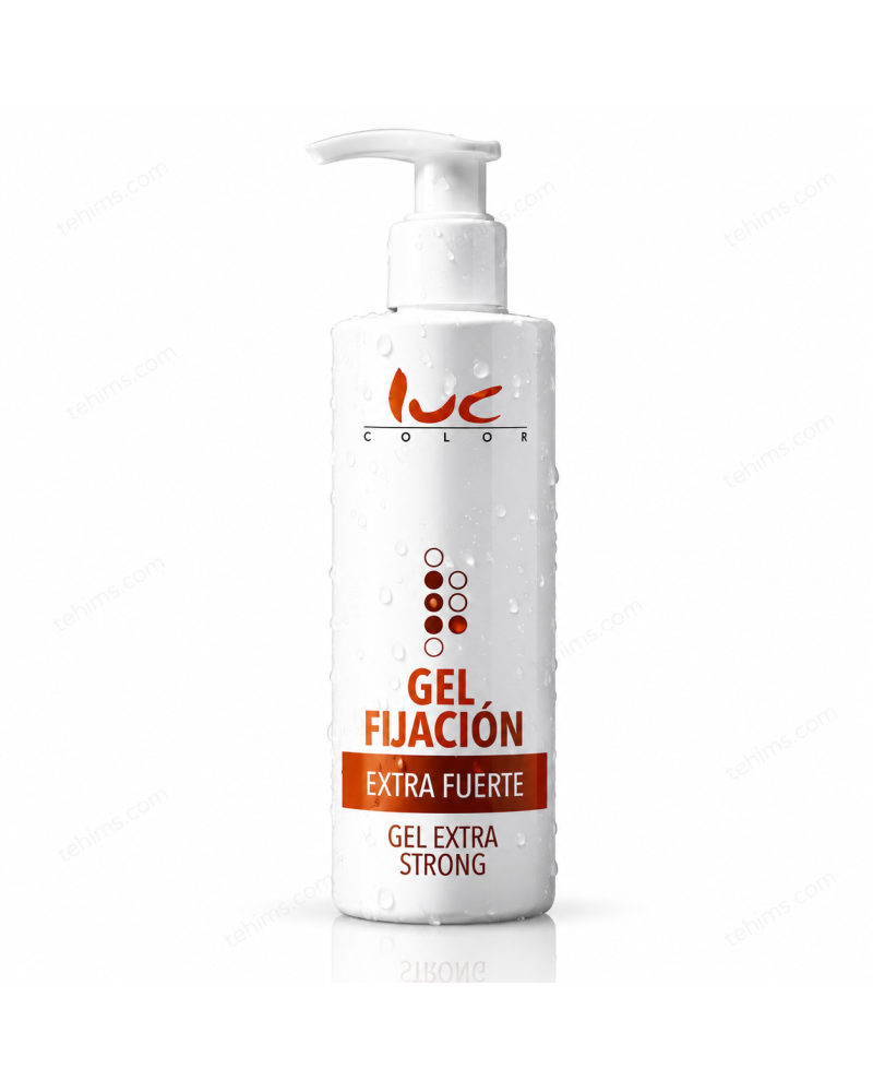 Luc Color Gel Rizos Fijación Extra Fuerte 250ml