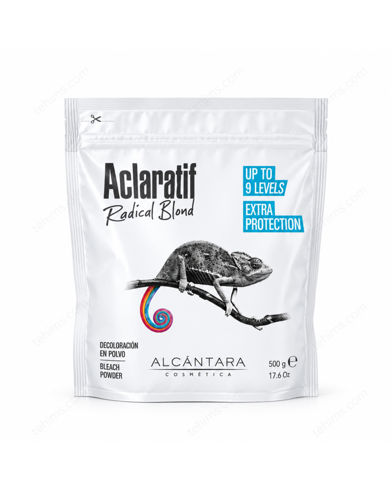 Alcantara Cosmética Decoloración Aclaratif Radical Blond Azul 500gr