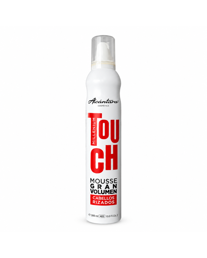 Espuma Rizos Gran Volumen Millenium Touch 300ml - Alcantara Cosmética