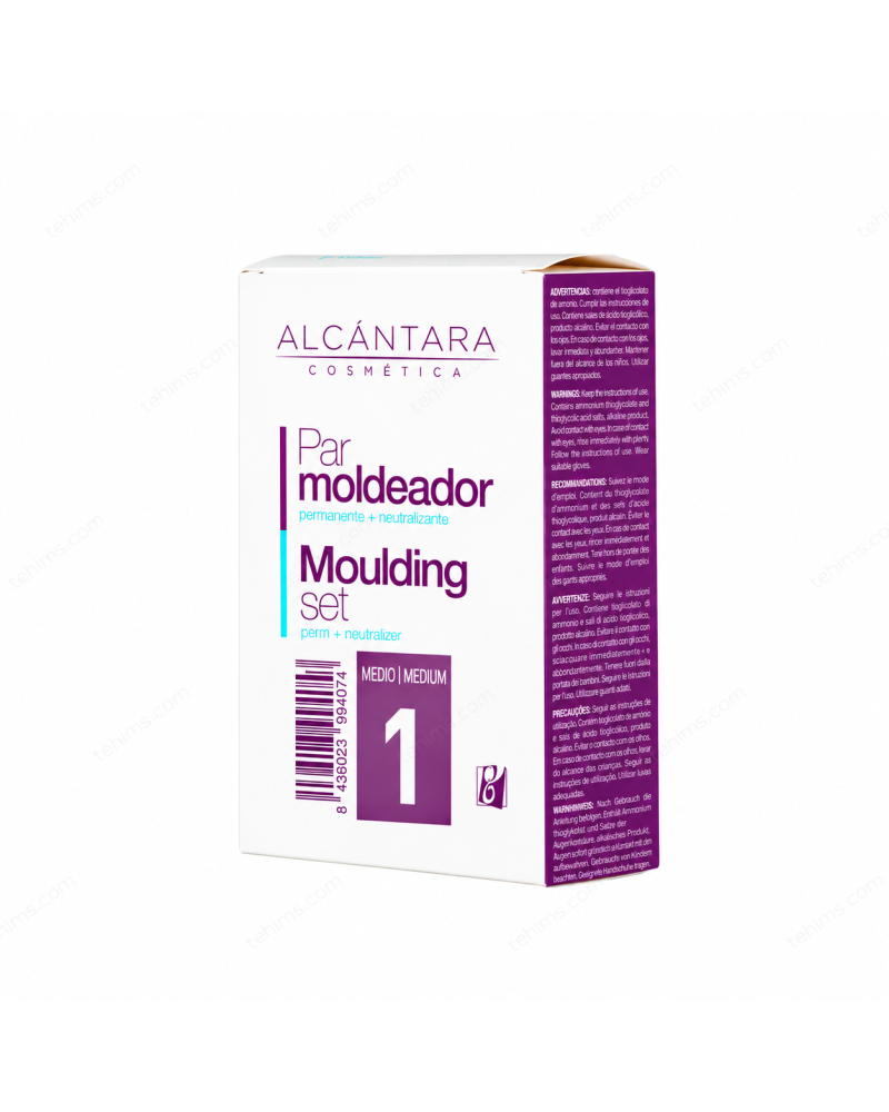 Permanente Kit Nº1 Medio 100ml - Alcantara Cosmética