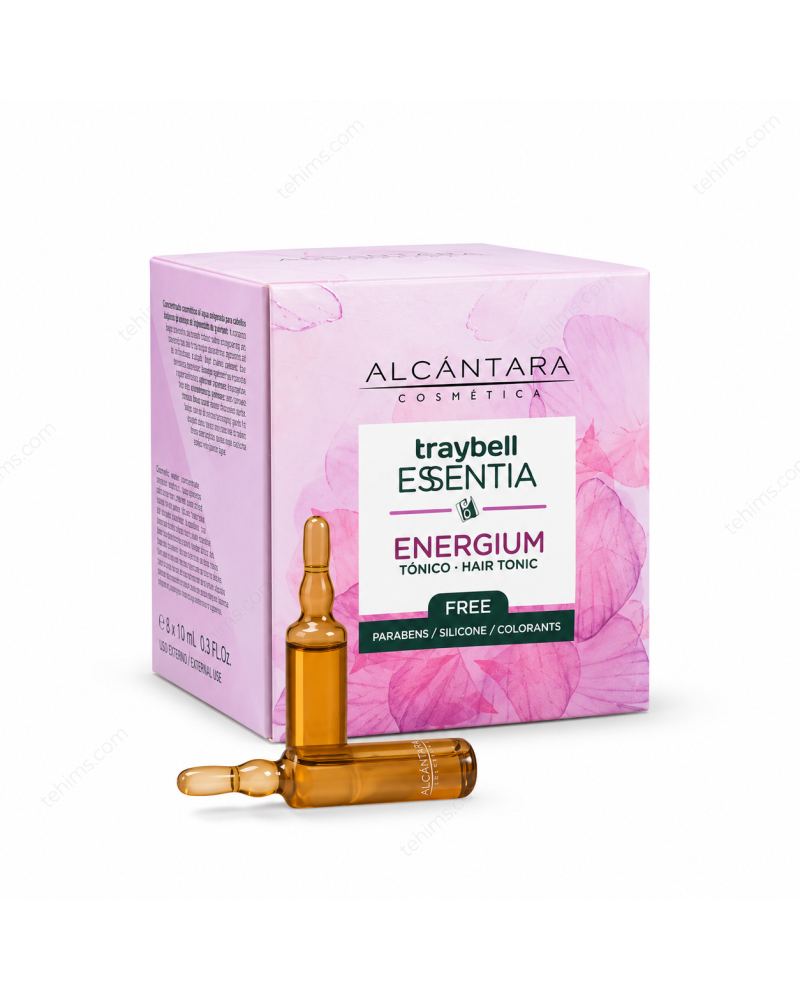 Alcantara Cosmética Tónico Energium Traybell Essentia 8und x 10ml