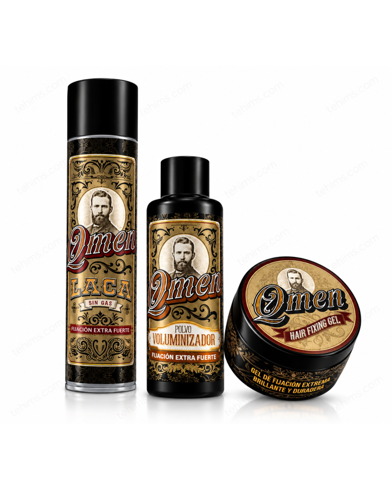 Pack Styling Masculino Control Total Qmen