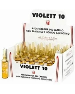 VIOLETT 10 Regenerador del Cabello 24und x 10ml