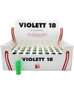 VIOLETT 18 Plis Reestructurante Ampollas 50und x 18ml