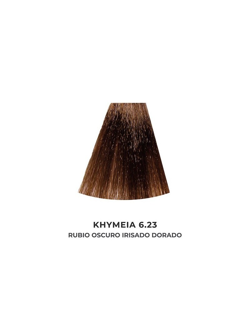 KHYMEIA 6.23 RUBIO OSCURO IRISADO DORADO