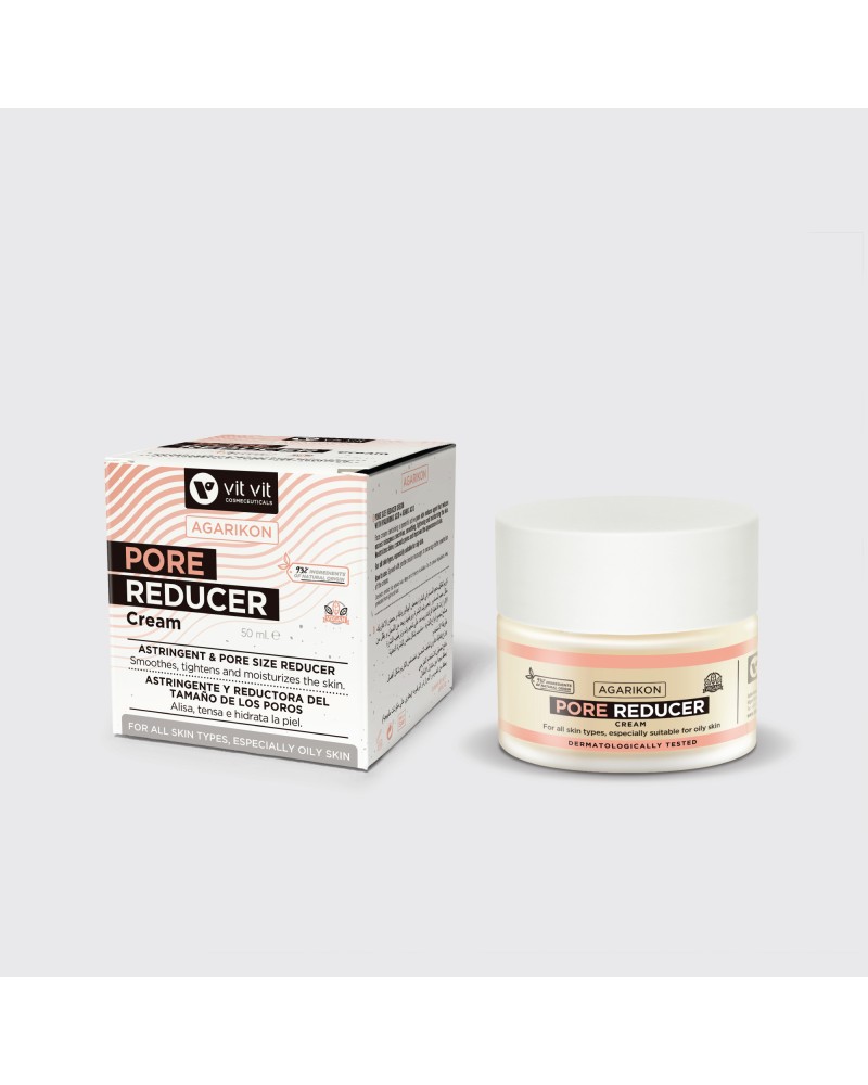 Crema Facial Astringente y Reductora de Poros Agarikon 50ml
