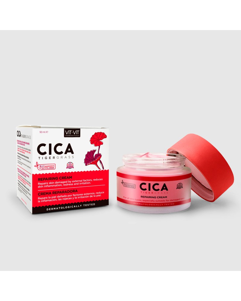 Crema Facial Hidratante Reparadora Cica Tigergrass 50ml