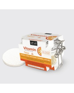Discos limpiadores, tonificadores e Iluminadores Vitamina C 50 Unidades