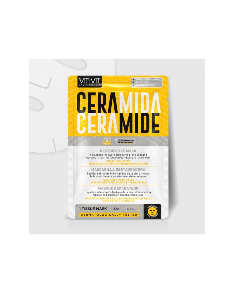 Ceramida Mascarilla Facial Hidratante Restauradora