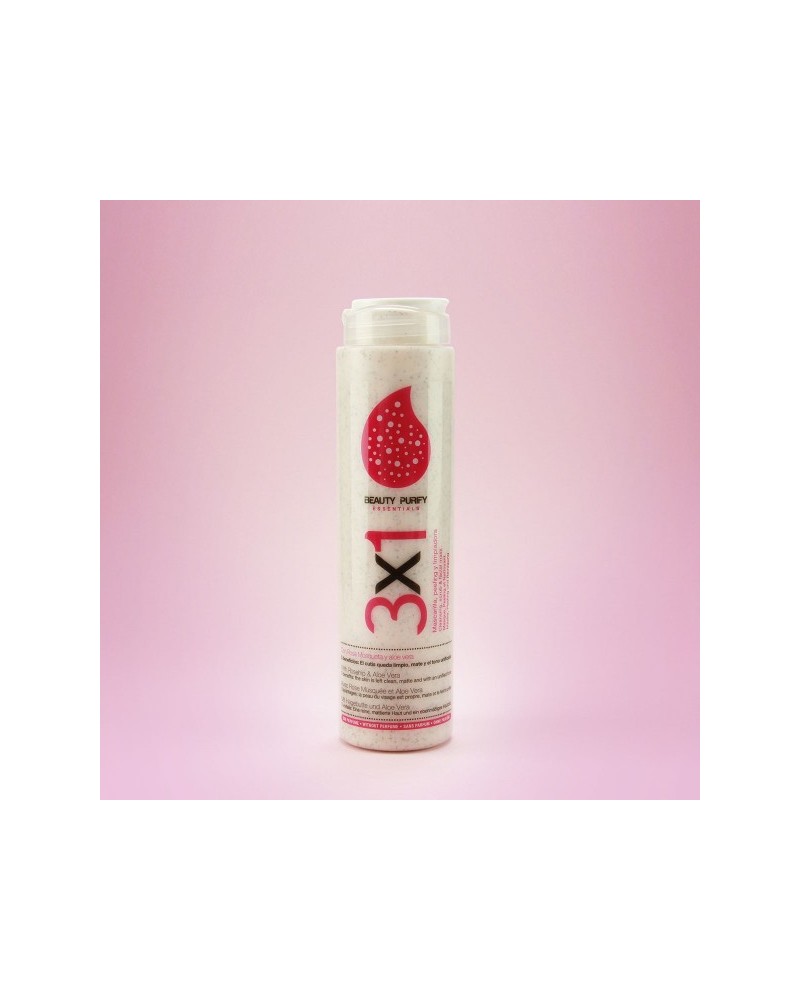 Mascarilla Peeling Y Limpadora Facial 3×1 200ml Beauty Purify Essentials