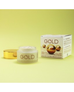 Crema con Oro FPS 15 Hidratante Regeneradora Antioxidante 50ml Gold Essence