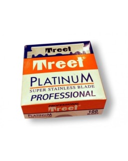 Cuchillas De Media Treet Platinum Profesional 100und