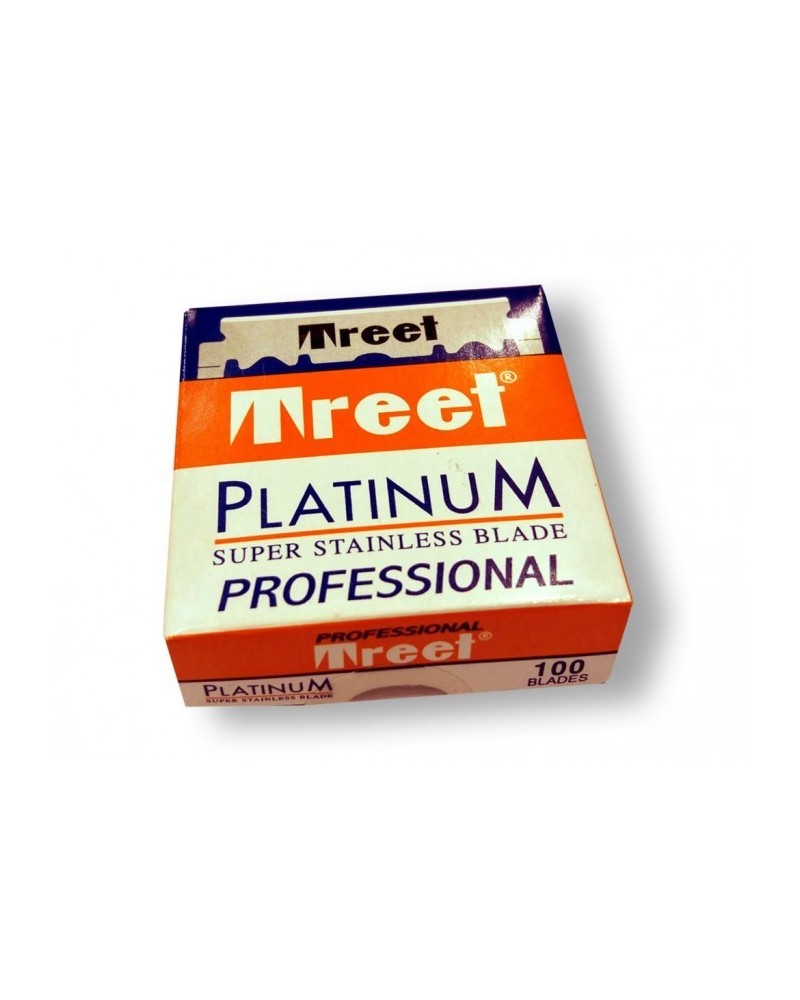 Cuchillas De Media Treet Platinum Profesional 100und